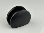 Glass Shelf Bracket - Matt Black